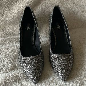 Michael Kors, Black/Silver, Size 7.5